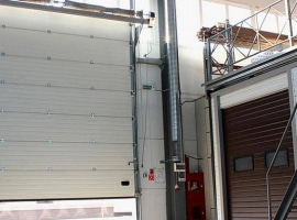 Ворота секционные промышленные  (ШхВ)4000х4300 купить по низкой цене в городе Геленджик