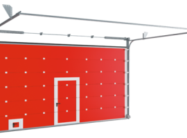 Секционные противопожарные ворота с пределом огнестойкости ei60 купить по низкой цене в городе Геленджик