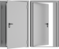 Технические двухстворчатые двери (DoorHan) купить по низкой цене в городе Геленджик