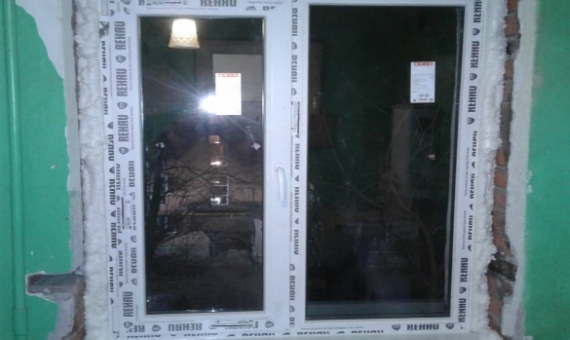 Окно металлопластиковое "Rehau Blitz" (ш*в) 1150*1270,цвет белый купить по низкой цене в городе 