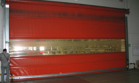 Скоростные спиральные ворота Doorhan HSSD 6000х4500 мм купить по низкой цене в городе Геленджик