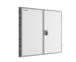 Дверь промышленная распашная двустворчатая для охлаждаемых помещений серии IDH2-1 (DoorHan) купить по низкой цене в городе Геленджик