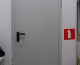 Фото противопожарных и металлических дверей/окон - примеры работ ООО Краснодарские ворота