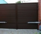 Распашные алюминиевые ворота Doorhan (ш*в) 3100*1850,RAL8017,доска купить по низкой цене в городе Геленджик